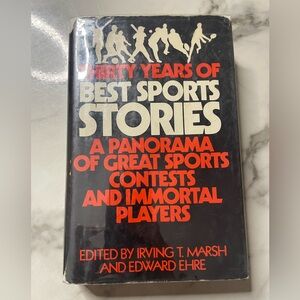 Irving T Marsh / BEST SPORTS STORIES 1975 PANORAMA OF
GREAT SPORTS CONTESTS